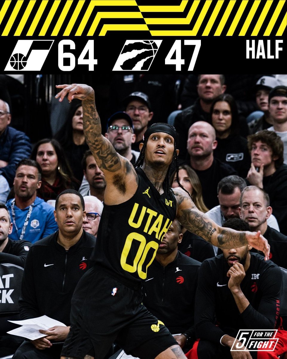 熊猫体育互动-猛龙主场不敌爵士，米切尔砍下+漂亮上篮